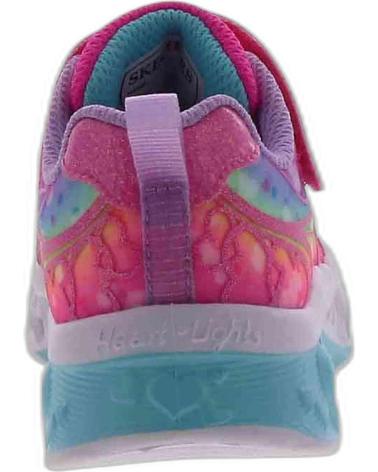 Sneaker SKECHERS  für Mädchen ZAPATILLAS FLUTTER HEART LIGHTS PARA NINAS EN COLOR  ROSA
