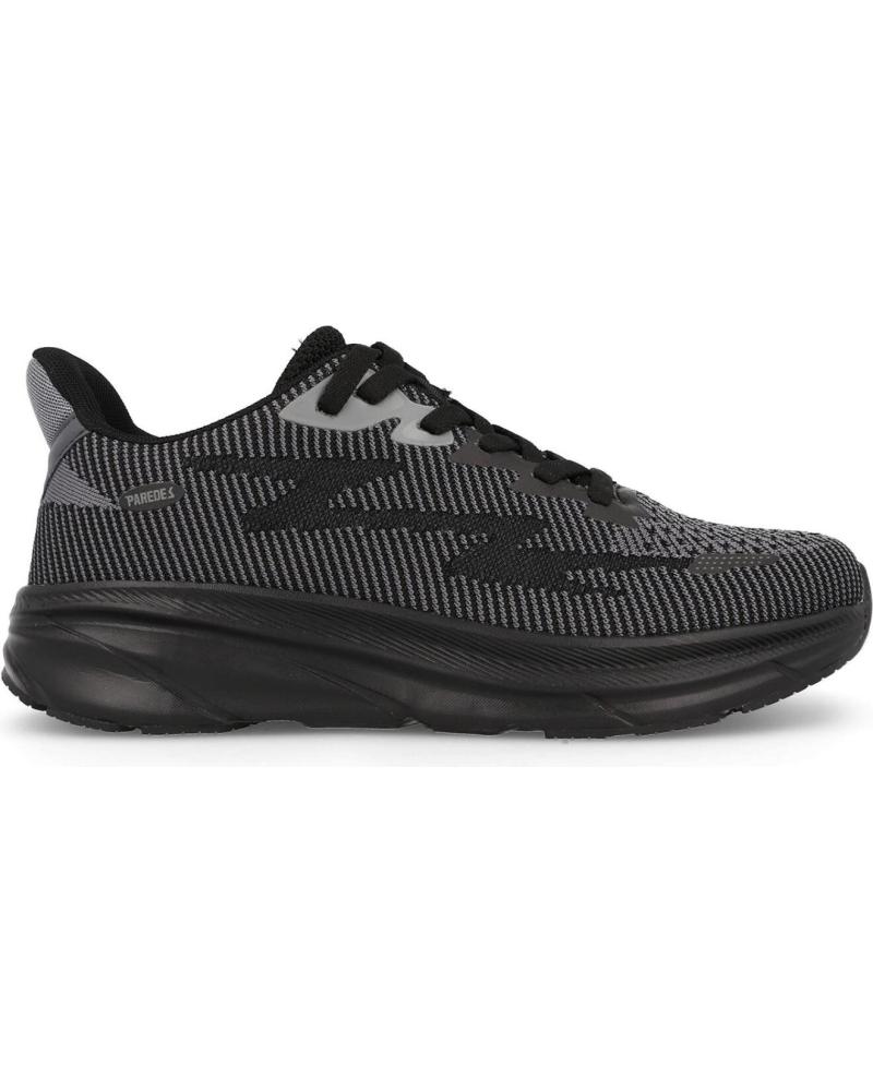 Man Trainers PAREDES ZAPATILLAS DEPORTIVAS HOMBRE NESTARES  NEGRO NEGRO NEGRO