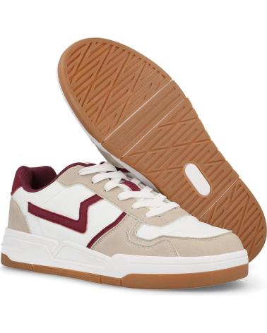 Man Zapatillas deporte PAREDES ZAPATILLAS CASUAL HOMBRE GUINATE BURDEOS  BURDEOS BURDEOS