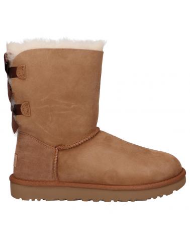 Botas de Mujer UGG 1016225 BAILEY BOW II 6 CHESTNUT