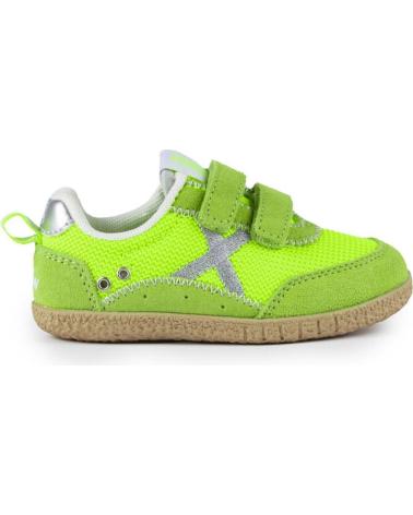 Zapatillas deporte de Niña y Niño MUNICH BABY KODA 8028013 VERDE VERDE
