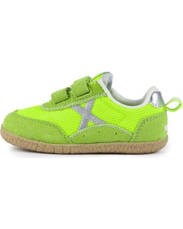 Zapatillas deporte de Niña y Niño MUNICH BABY KODA 8028013 VERDE VERDE