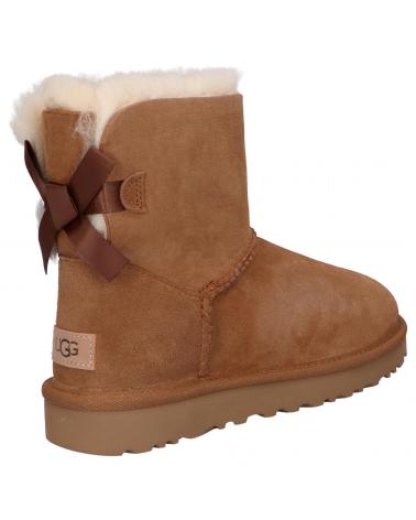 Stivaletti per Donna UGG 1016501 MINI BAILEY BOW II 6 CHESTNUT