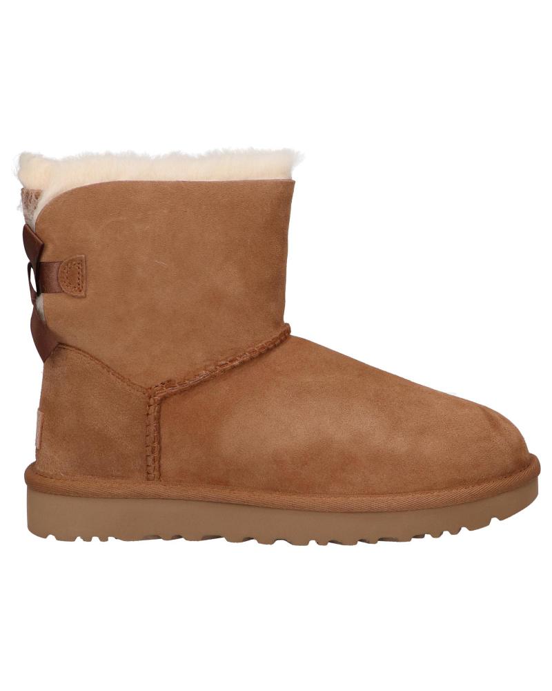 Stivaletti per Donna UGG 1016501 MINI BAILEY BOW II 6 CHESTNUT