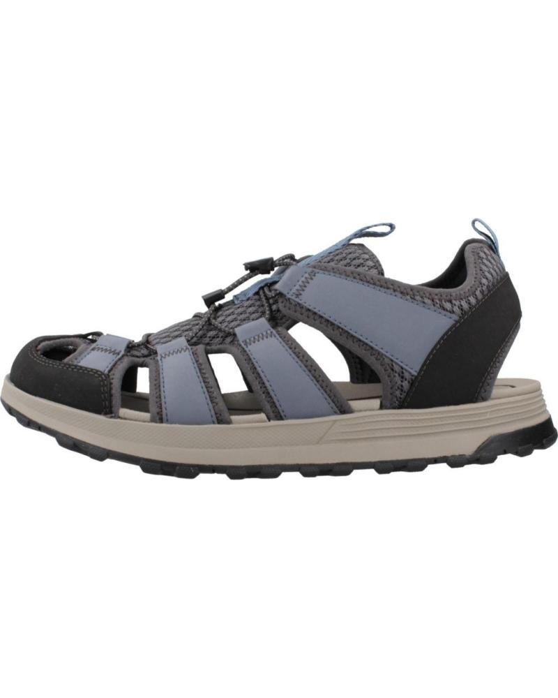 Clarks Heren Saltway Trail Sandaal, Light Tan Lea, 40 EU