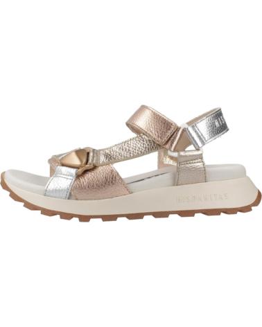 HISPANITAS SANDALIA CONFORT PARA MUJER CHV253896 COLOR PLATA SILVER