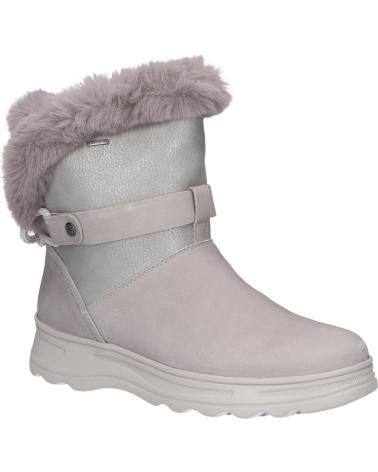 Botins de Mulher GEOX D84AUC 0322N C1355 LT GREY-SILVER