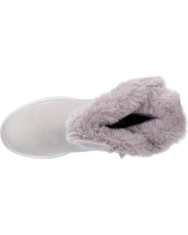 Botins de Mulher GEOX D84AUC 0322N C1355 LT GREY-SILVER