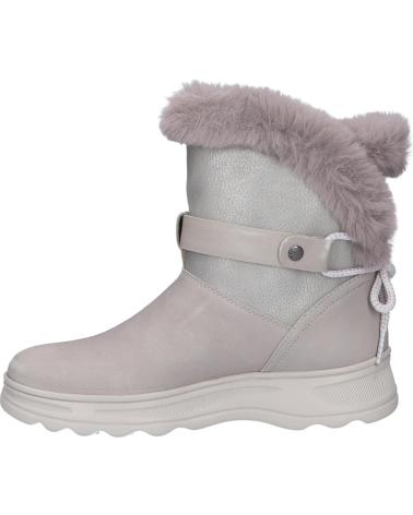 Botins de Mulher GEOX D84AUC 0322N C1355 LT GREY-SILVER