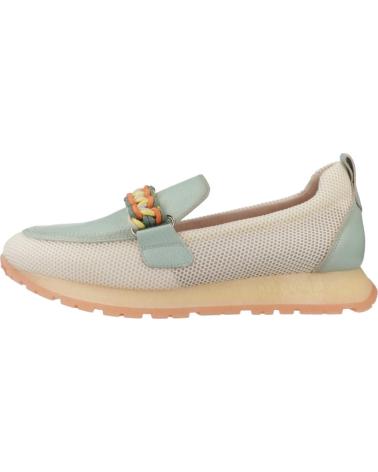 Halbschuhe HISPANITAS  für Damen MOCASINES MUJER MODELO HV253948 COLOR VERDE  EUCLPT