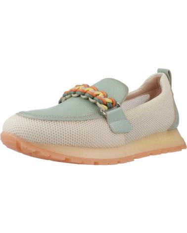 Halbschuhe HISPANITAS  für Damen MOCASINES MUJER MODELO HV253948 COLOR VERDE  EUCLPT