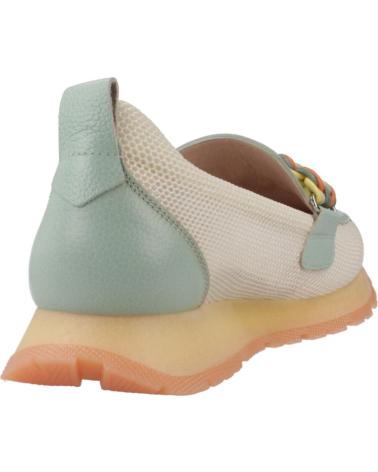 Halbschuhe HISPANITAS  für Damen MOCASINES MUJER MODELO HV253948 COLOR VERDE  EUCLPT