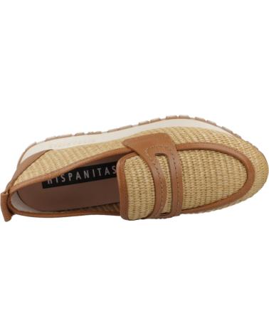 Woman Mocasines HISPANITAS MOCASINES MUJER MODELO RHV254043 COLOR MARRON NTRL