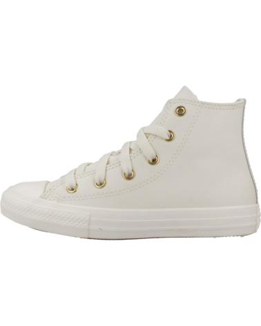 Esportes  CONVERSE  de Menina e Menino ZAPATILLAS NINO MODELO CHUCK TAYLOR ALL STAR GOLD COLOR BEIS  METLIC