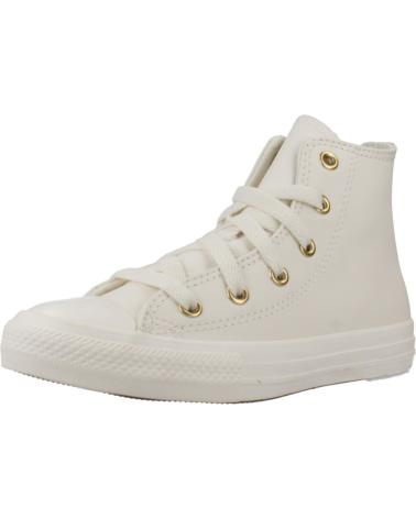 Esportes  CONVERSE  de Menina e Menino ZAPATILLAS NINO MODELO CHUCK TAYLOR ALL STAR GOLD COLOR BEIS  METLIC