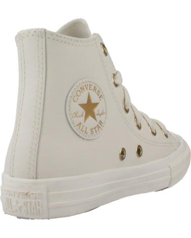 Esportes  CONVERSE  de Menina e Menino ZAPATILLAS NINO MODELO CHUCK TAYLOR ALL STAR GOLD COLOR BEIS  METLIC