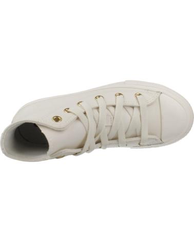 Esportes  CONVERSE  de Menina e Menino ZAPATILLAS NINO MODELO CHUCK TAYLOR ALL STAR GOLD COLOR BEIS  METLIC