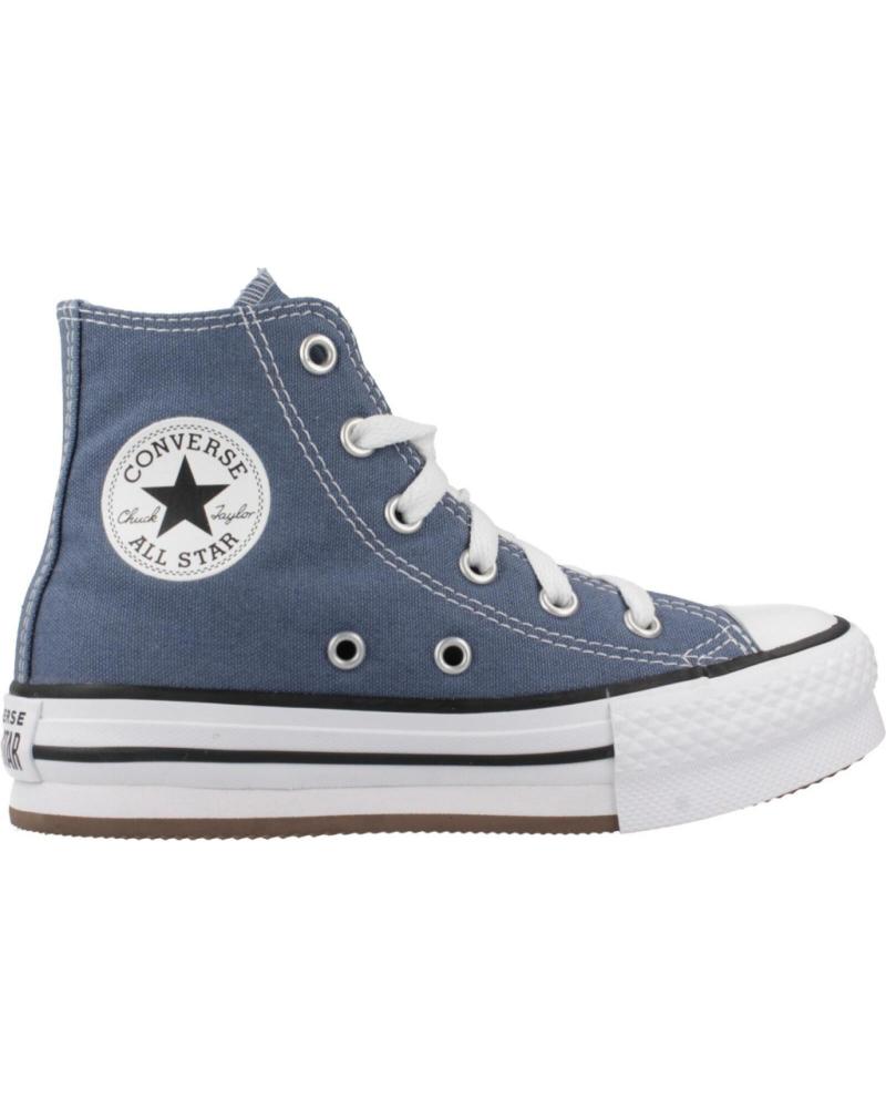 Sneaker CONVERSE  für Junge ZAPATILLAS NINO MODELO CHUCK TAYLOR ALL STAR EVA LIFT HI COL  BLUWHT
