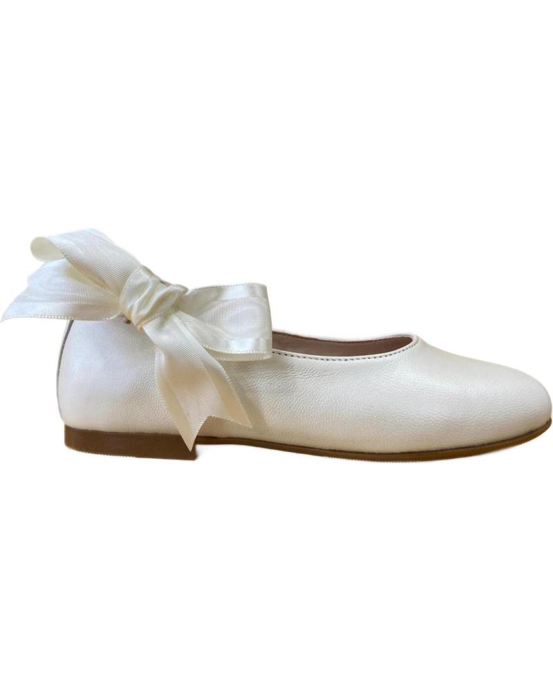 Zapatos TITANITOS  de Niña CEREMONIAS  CREMA