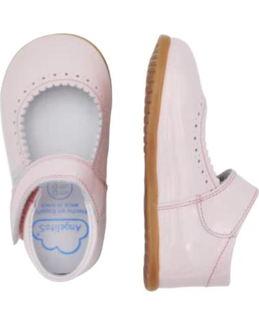 Scarpe ANGELITOS  per Bambina ZAPATOS 541 MERCEDITAS RESPETUOSA CHAROL  ROSA