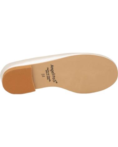 Schuhe ANGELITOS  für Mädchen ZAPATOS 994  BEIGE