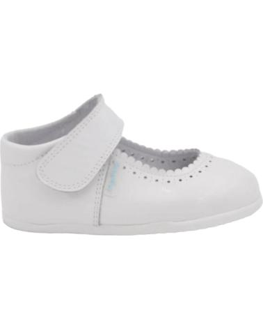 Sapatos ANGELITOS  de Menina ZAPATOS 540 MERCEDITAS RESPETUOSA  BLANCO
