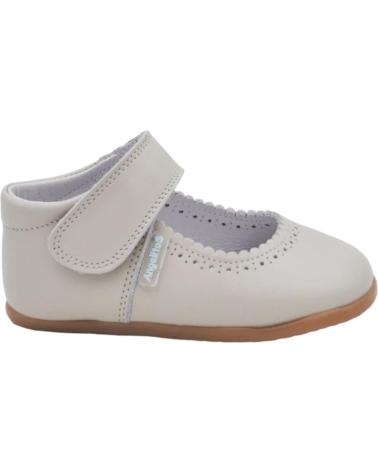 Zapatos ANGELITOS  de Niña ZAPATOS 540 MERCEDITAS RESPETUOSA  BEIGE