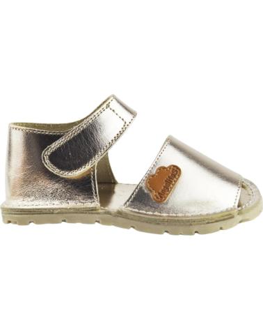 Scarpe ANGELITOS  per Bambina ZAPATOS 270 MENORQUINA RESPETUOSA  GOLD