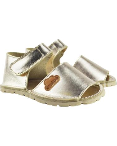 Scarpe ANGELITOS  per Bambina ZAPATOS 270 MENORQUINA RESPETUOSA  GOLD