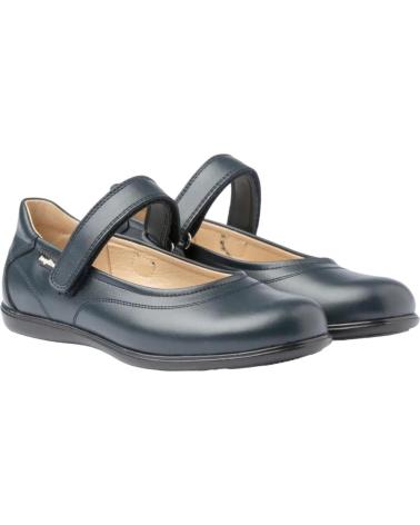 girl shoes ANGELITOS BAILARINAS 460 BAILARINA COLEGIAL  AZUL