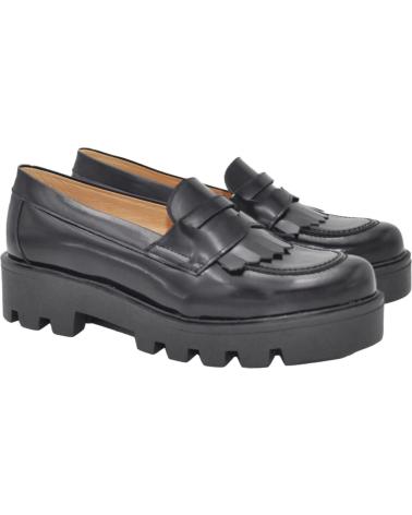 Schuhe COLORES  für Mädchen ZAPATOS 1650 MOCASINES  NEGRO