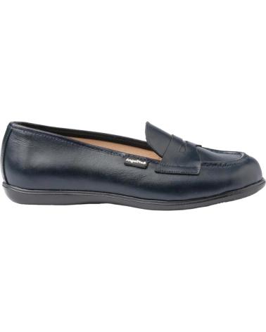 Sapatos ANGELITOS  de Menina e Menino ZAPATOS 467 MOCASIN COLEGIO  AZUL