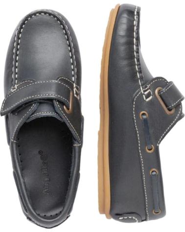 Zapatos ANGELITOS  de Niña y Niño ZAPATOS 814 NAUTICO COLEGIO  AZUL