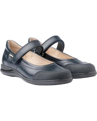 girl Flat shoes ANGELITOS BAILARINAS 462 BAILARINA COLEGIAL REFORZADA  AZUL