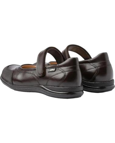 girl Flat shoes ANGELITOS BAILARINAS 462 BAILARINA COLEGIAL REFORZADA  MARRóN