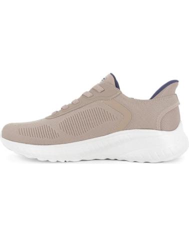 SKECHERS ZAPATILLAS EN PARA HOMBRE BEIGE
