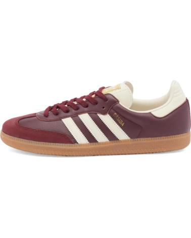 Zapatillas deporte ADIDAS  de Mujer SAMBA OG WOMAN ID0477 MAROON-CREWHT-GOLD - 36 2-3  BURGUNDY