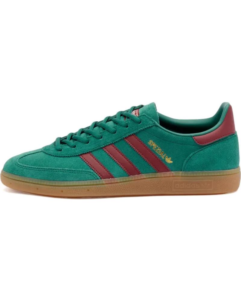 Sapatilhas ADIDAS  de Homem HANDBALL SPEZIAL IH3841 COLLEGIATE GREEN - SHADOW RED - OFF  SAGE GREEN