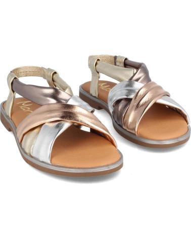 Sandálias MARILA  de Mulher SANDALIAS PARA MUJER PLANAS EN PIEL CORA  MULTIMETAL