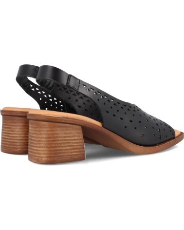 Sandálias MARILA  de Mulher SANDALIAS PARA MUJER DE TACON EN PIEL ELVIA  NEGRO