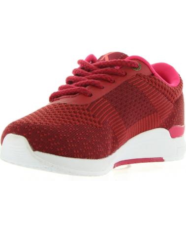 Zapatillas deporte de Mujer y Niña y Niño KICKERS 522010-30 KNITWEAR 183 BORDEAUX FUSHIA