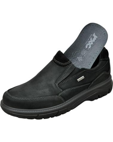 Chaussures pour Homme IMAC - 252458 ZAPATOS CIERRE ELASTICO DE PIEL IMPERMEABLE NEGRO