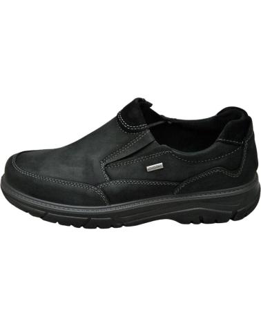 Chaussures pour Homme IMAC - 252458 ZAPATOS CIERRE ELASTICO DE PIEL IMPERMEABLE NEGRO