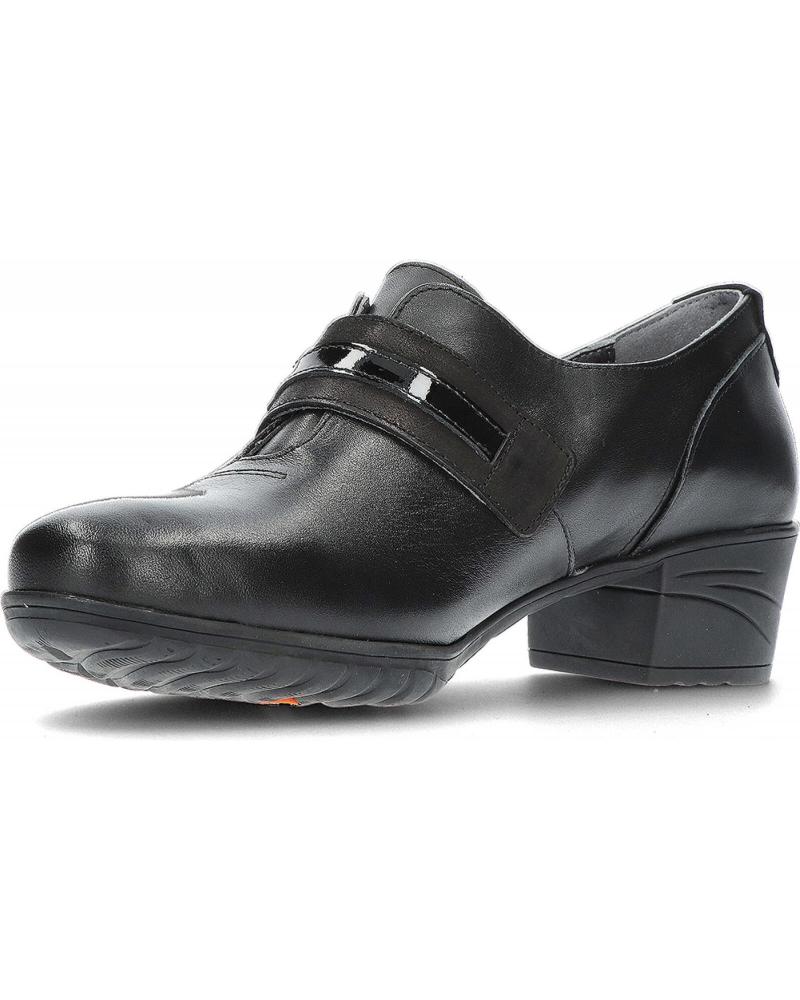 Heel Shoes De Mujer FLUCHOS ZAPATO F0587 NEGRO MUJER S NOB GLO NEGRO N N
