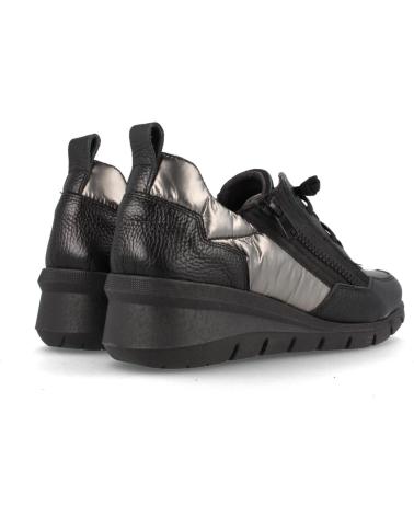 Sapatilhas MARILA  de Mulher SNEAKER DE PIEL PARA MUJER CON PLANTILLA ACOLCHADA Y EXTRAIB  NEGRO