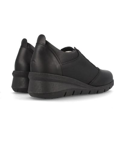 Sapatos MARILA  de Mulher DEPORTIVA ELEGANTE DE PIEL PARA MUJER CON PLANTILLA ACOLCHAD  NEGRO