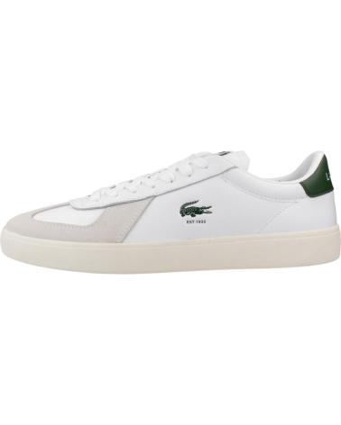 Sapatilhas LACOSTE  de Homem ZAPATILLAS HOMBRE MODELO BASESHOT PRO COLOR BLANCO  WHTWHT