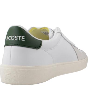Sapatilhas LACOSTE  de Homem ZAPATILLAS HOMBRE MODELO BASESHOT PRO COLOR BLANCO  WHTWHT