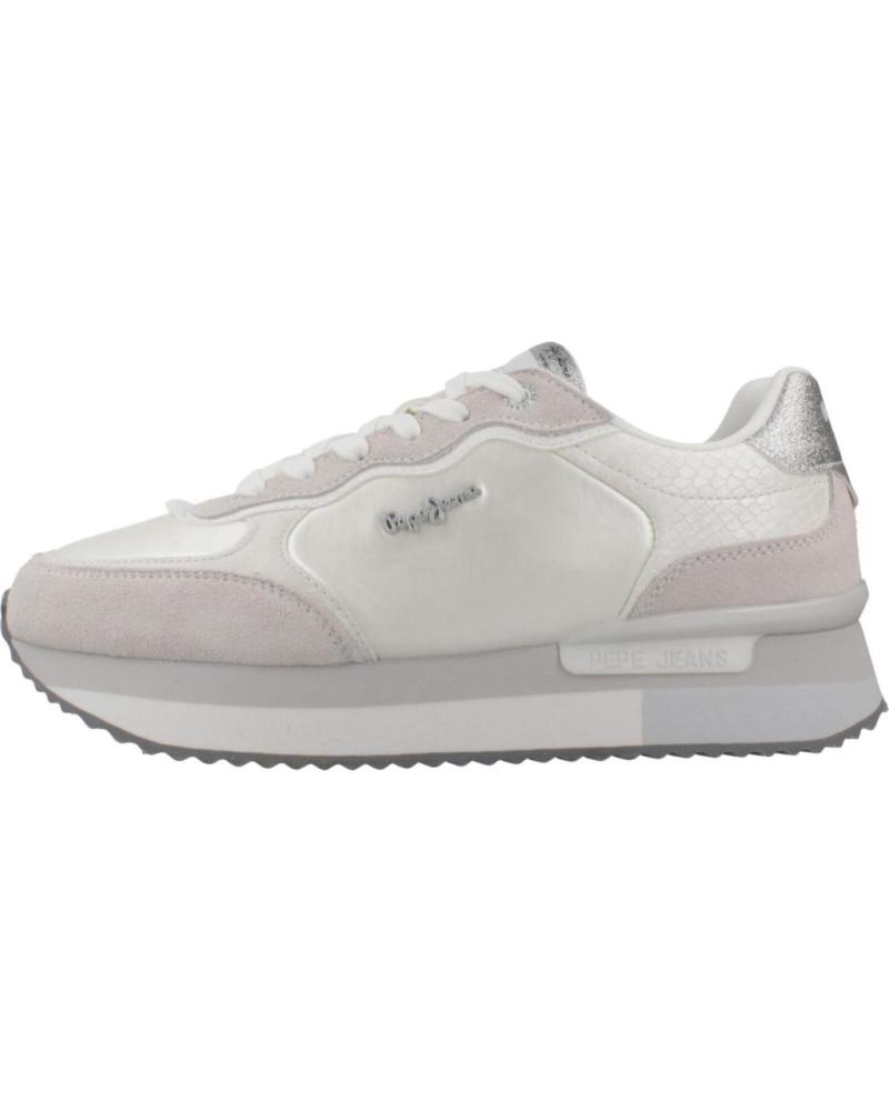 Sneaker für Damen PEPE JEANS ZAPATILLAS MUJER MODELO RUSPER SHINE COLOR BLANCO 800WHT