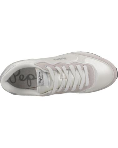 Sneaker für Damen PEPE JEANS ZAPATILLAS MUJER MODELO RUSPER SHINE COLOR BLANCO 800WHT
